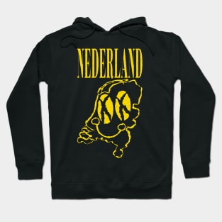 The Netherlands Nederland Grunge Happy Smiling Face Hoodie